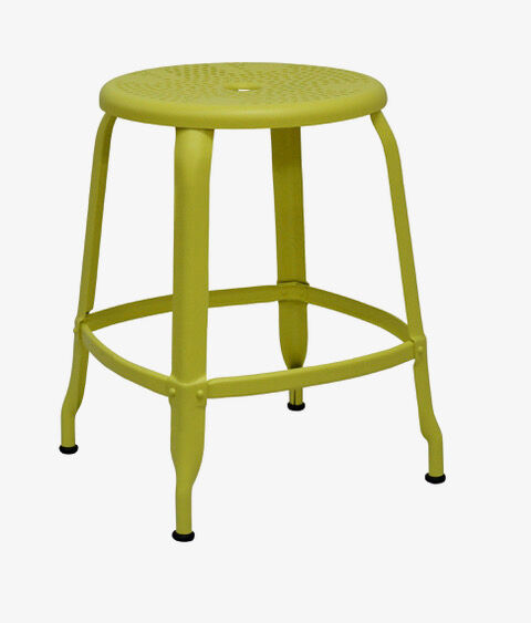 Stool nicolle® h45cm outdoor - ral 1016 textured