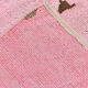 Tapis de chanvre rose poussiéreux 7x10, 212x301cm