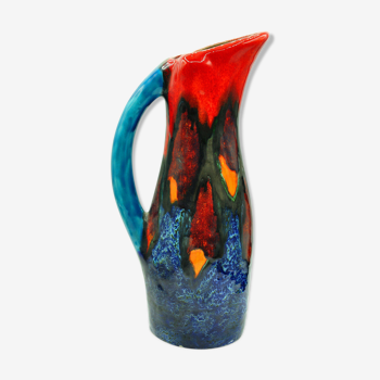Multi-coloured pitcher by Ricard