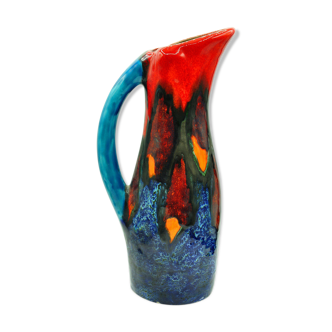 Multi-coloured pitcher by Ricard