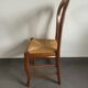 Series of 4 cherry wood chairs