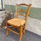 Straw country chair