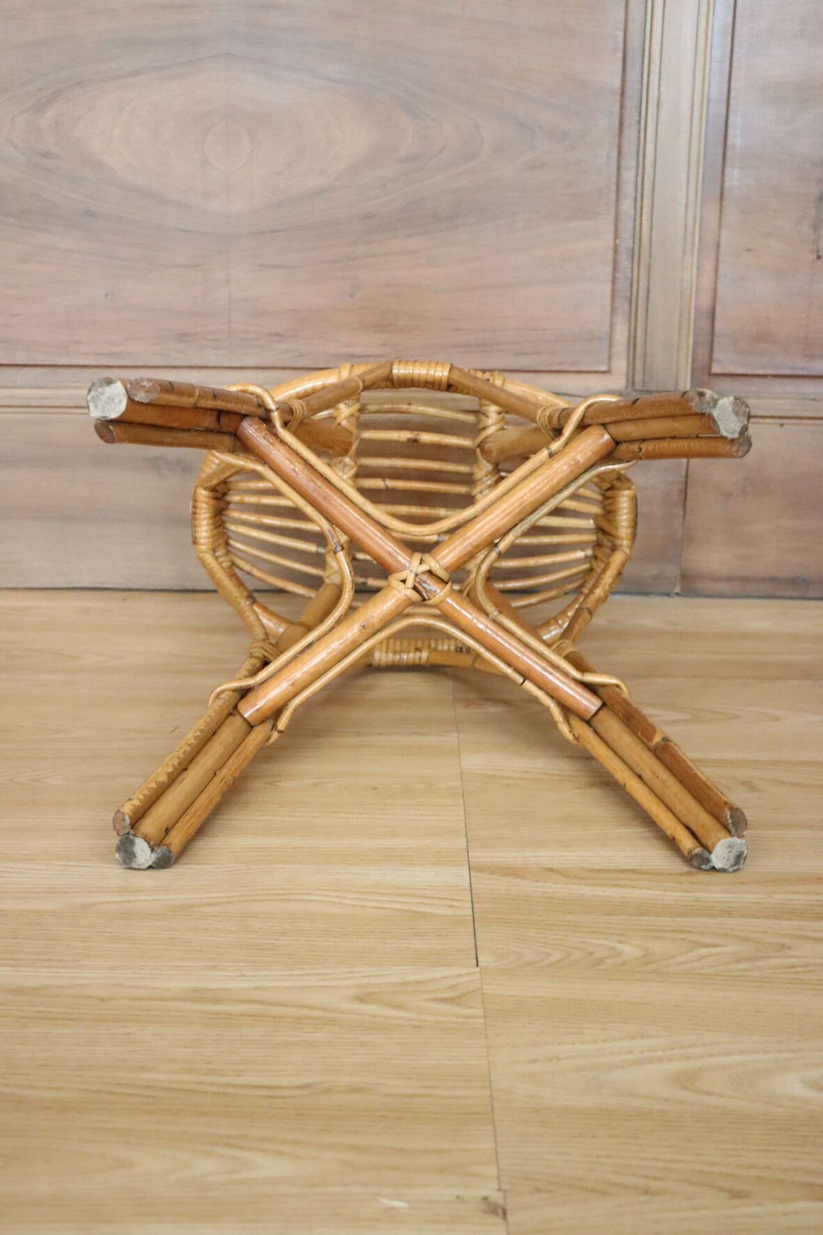Rattan stool
