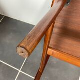 Vintage Scandinavian teak coffee table 1960