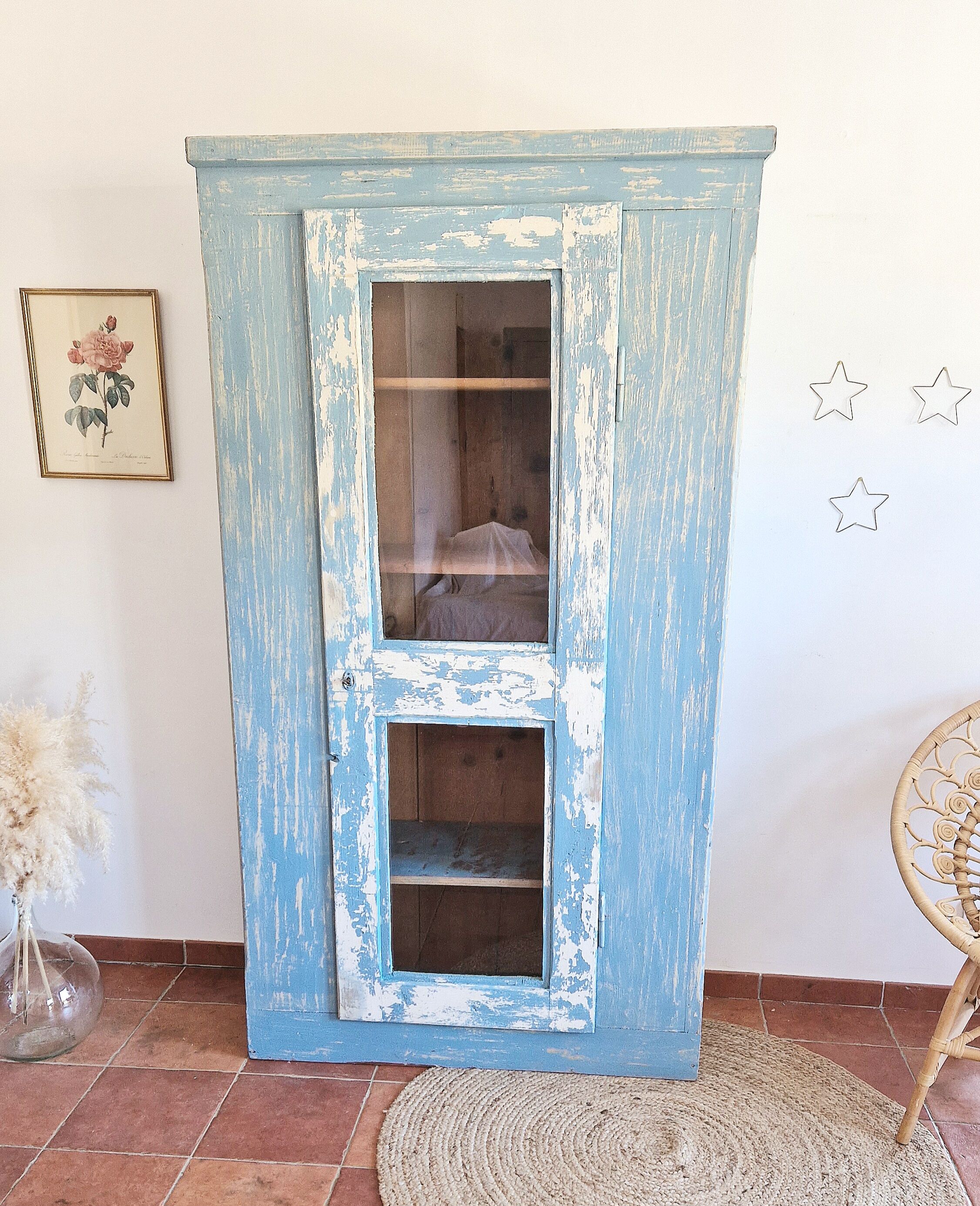 Old linen wardrobe