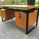 Bureau 2 caissons design années 60