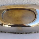 Studded silver metal basket