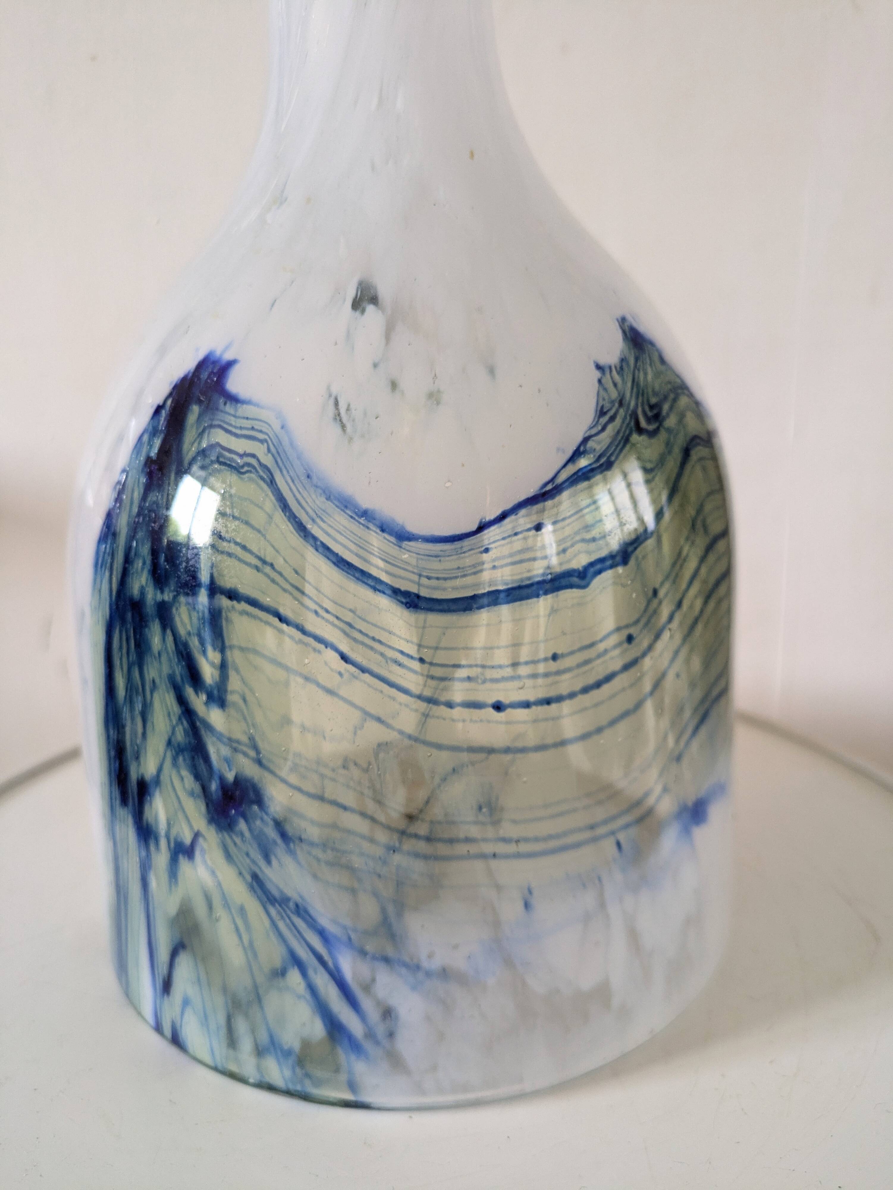 Large Murano glass vase, 70s design