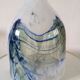 Grand vase en verre de Murano design années 70