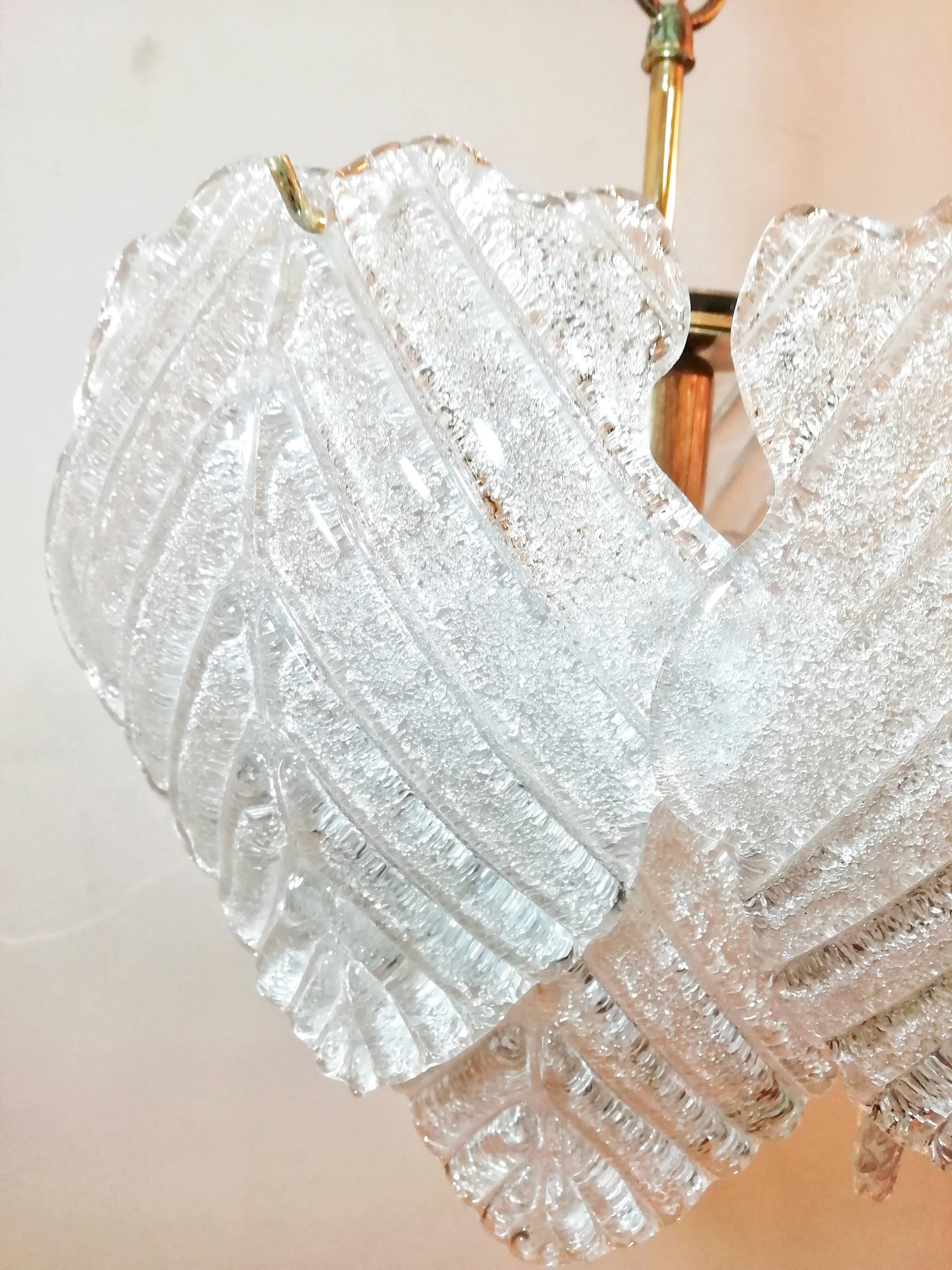 Murano de Mazzega glass suspension