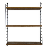 60s-70s Oak String Shelf Module by Kajsa & Nils “Nisse” Strinning Sweden