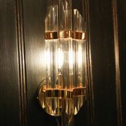 Pair of Venini wall lights, produced in Italy in the 1970s.