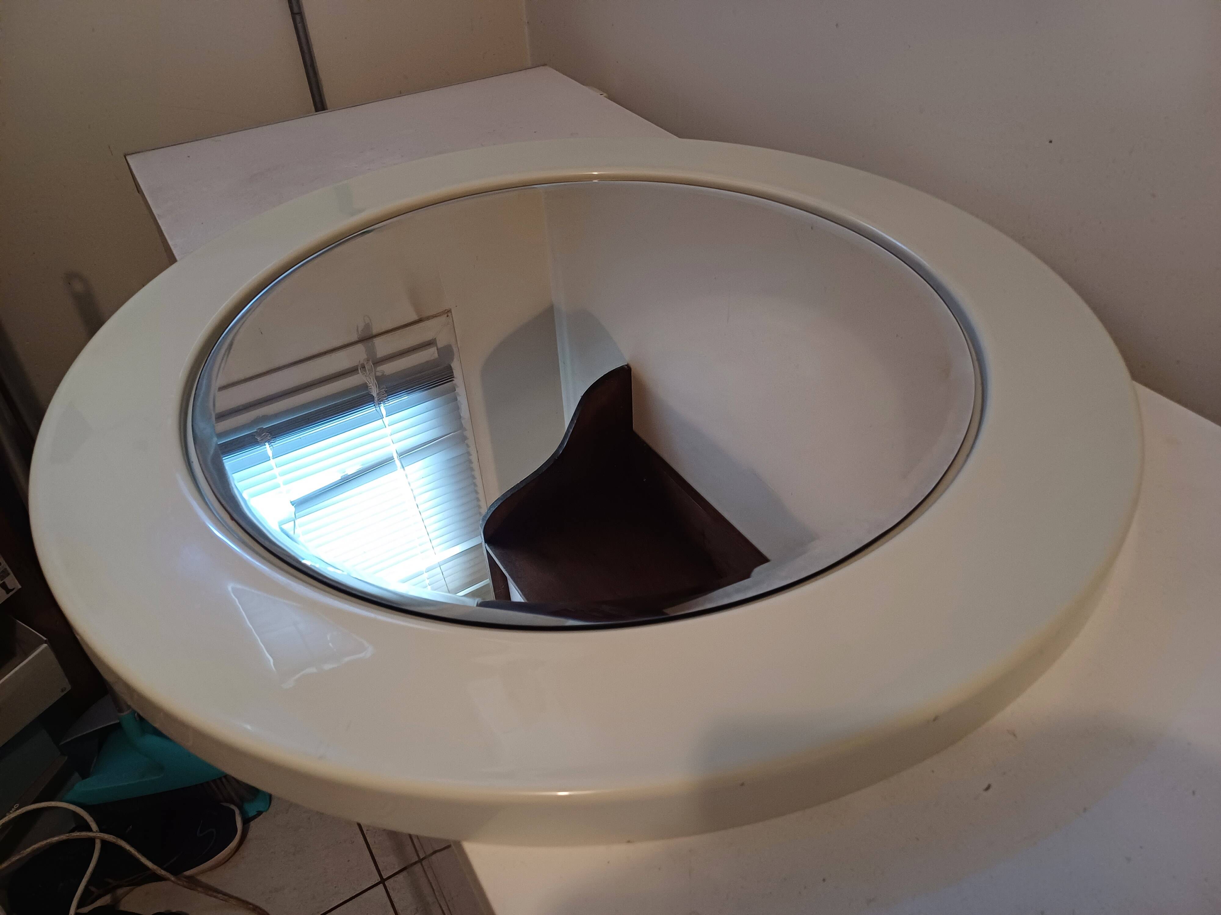 Vintage Italian Mirror from the 70s Cattanéo