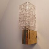Three vintage Italian gold Targetti wall lights