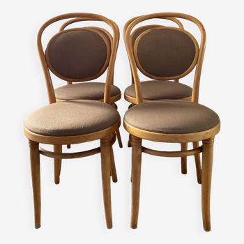 Série 4 chaises ZPM des années 60-70