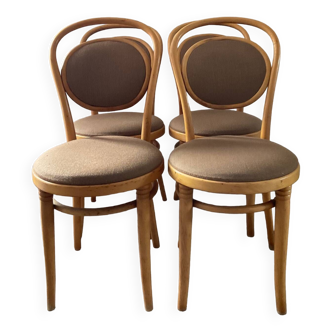 Série 4 chaises ZPM des années 60-70