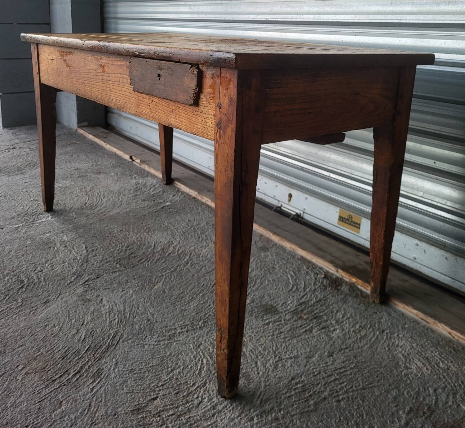 Authentic very old farmhouse table
