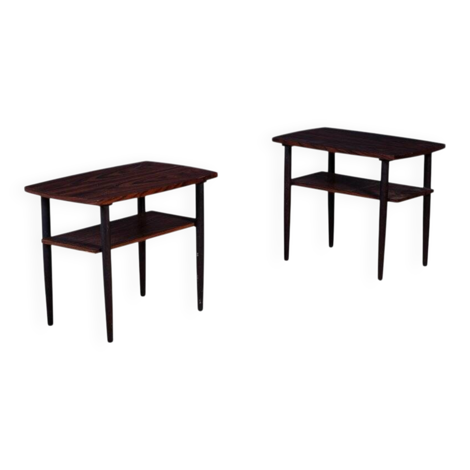 Rosewood Side Tables, Denmark, 1960s, Set of 2