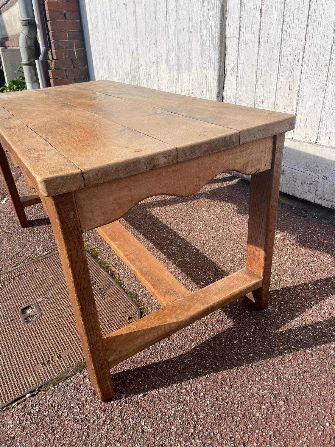 Solid Wood Farmhouse Coffee Table
