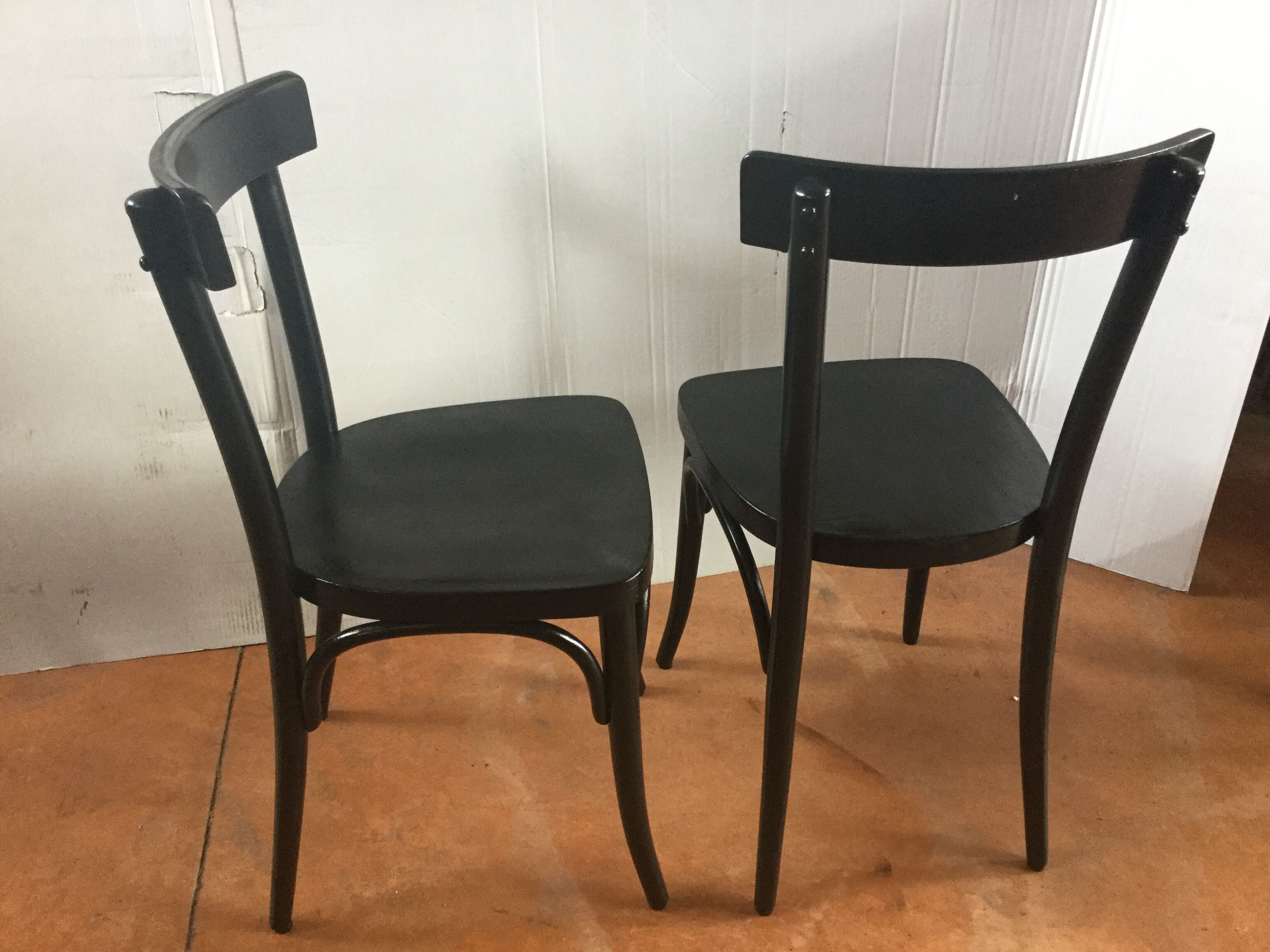 Pair of bistro chairs