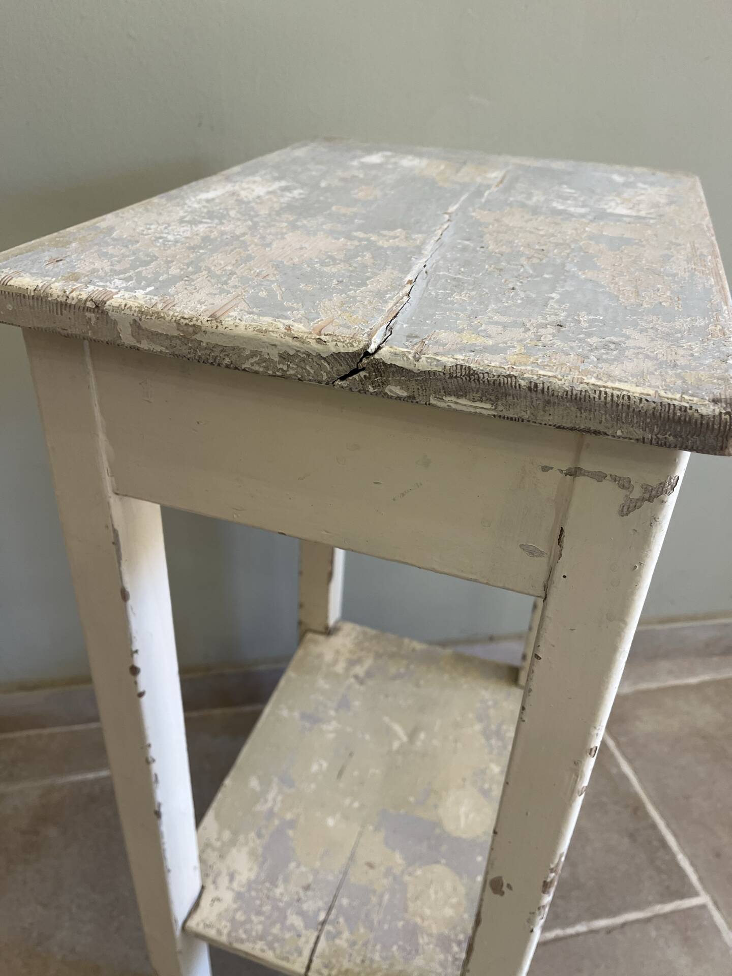 Console ancienne esprit maison de campagne 