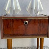 Pair of Foulard slamp lamps