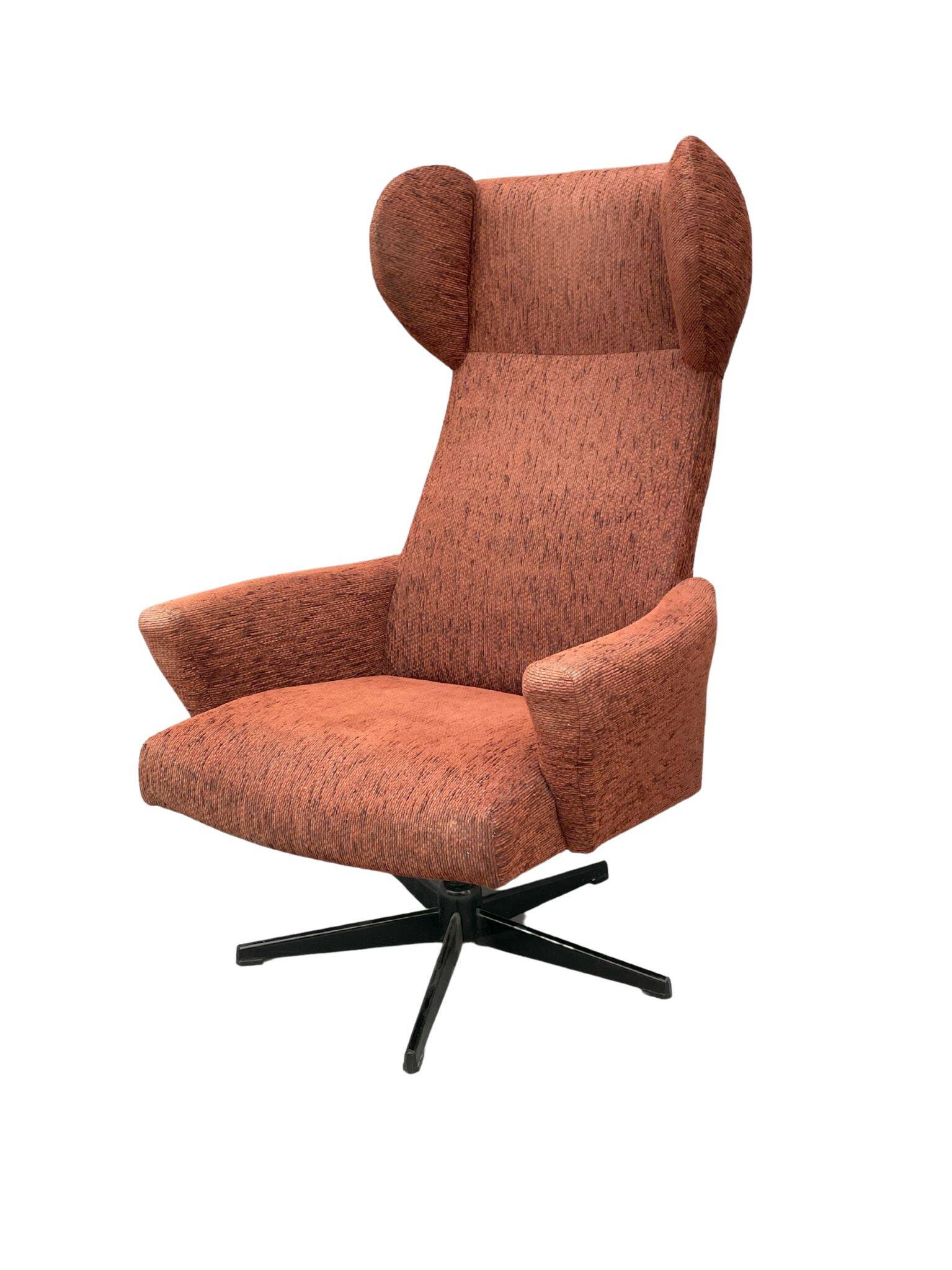 Fauteuil pivotant d'Europe de l'Est de Drevotvar, Tchécoslovaquie, années 1970