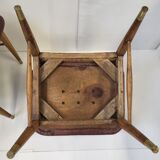 Suite of 4 vintage armchairs 1960