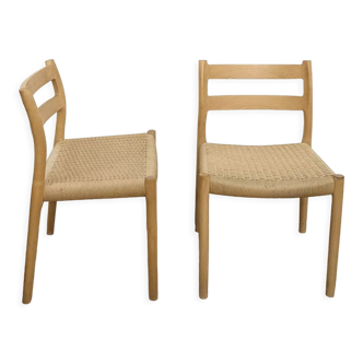 Pair of chairs Niels Otto Moller