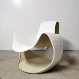 Paire de fauteuils Albatros de Danielle Quarante, 1970