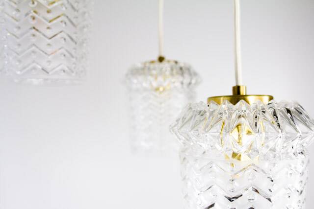 VICTORIA * Mid Century Modern Hanging Light * Rewired Light * Vintage Ceiling Lamp Fixture * Yugosla