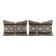 Set of 2 vintage kilim cushion covers 41x61 cm