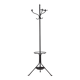 Antique wrought iron coat rack with umbrella stand (c.1920)
