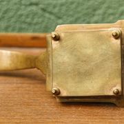 Cloisonne bronze hand candle holder, Napoleon III