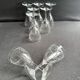 8 Saint Louis Manon wine glasses