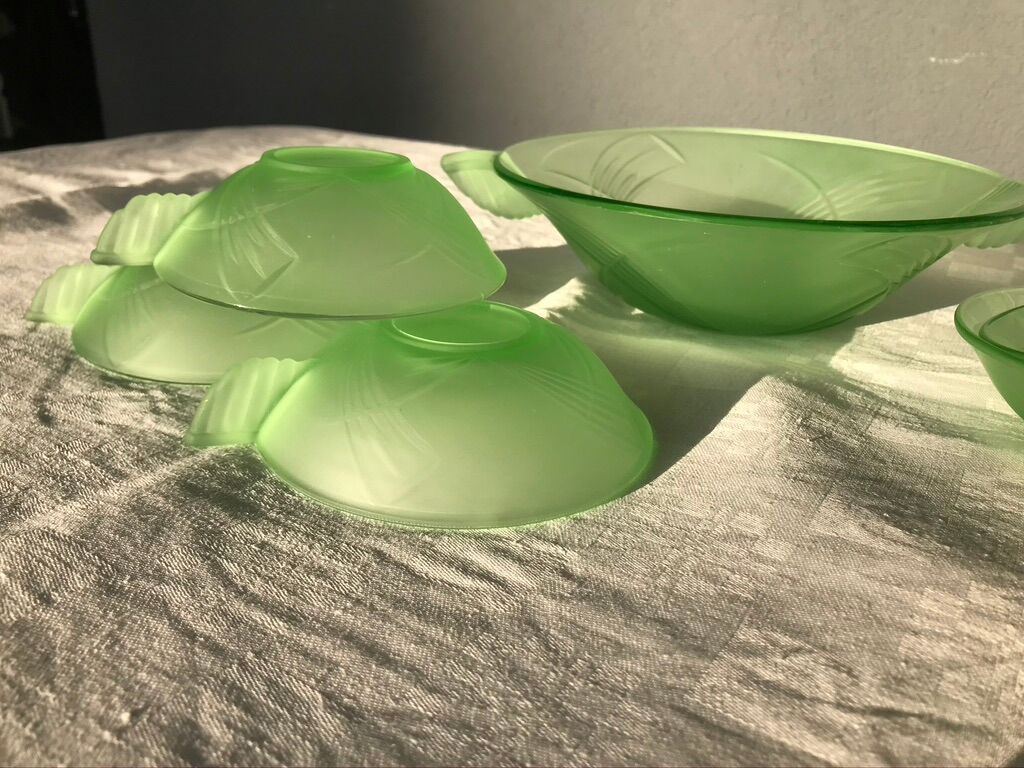 Salad and ramekins 1930/50