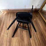 Black fanett type chair