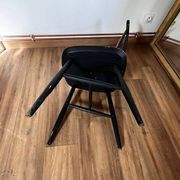 Chaise noire type fanett