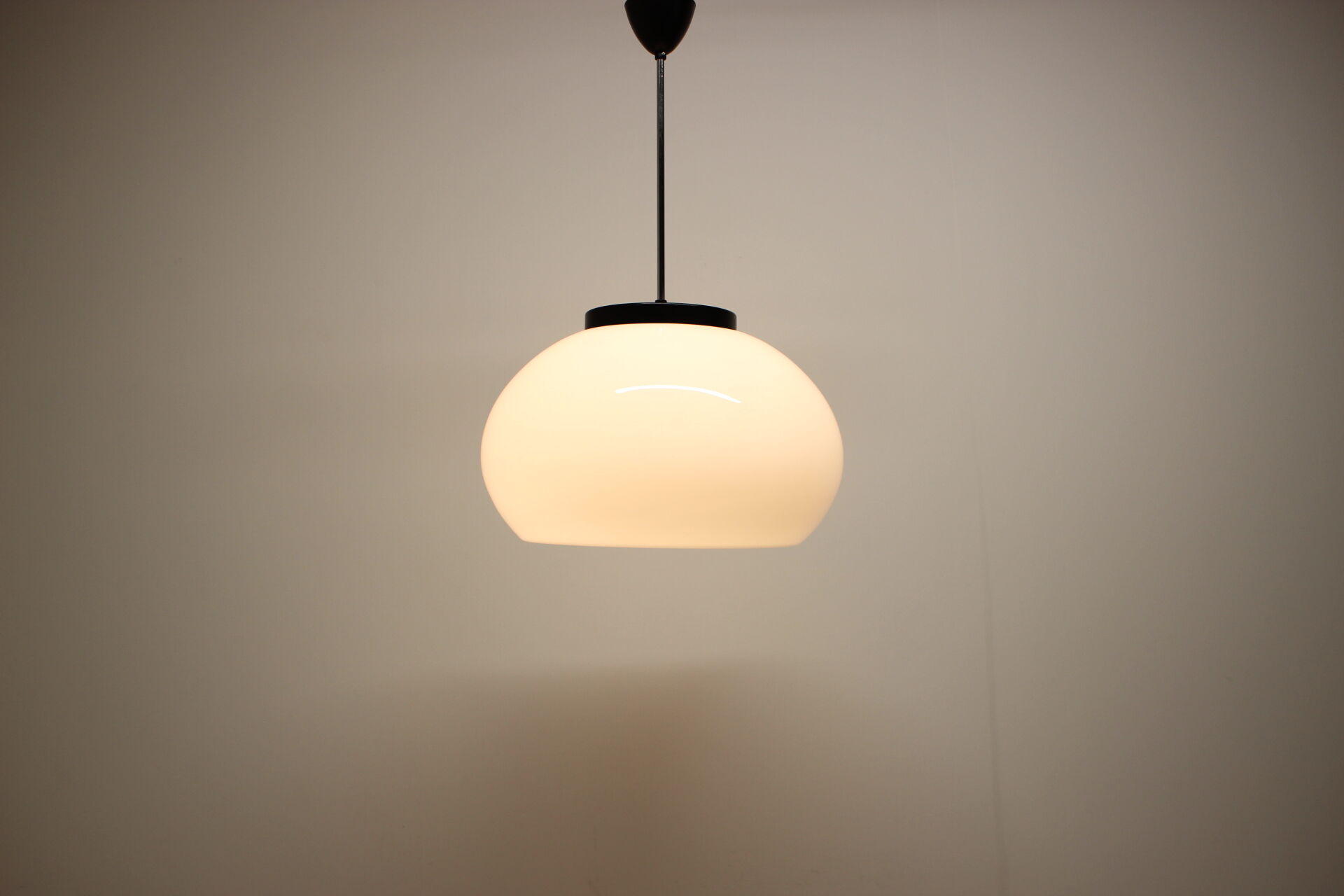 Mid-century glass pendant, 1960's