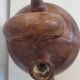 Gargoulette , cruche en terre cuite recouverte de cuir