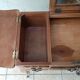 Travailleuse style Louis XV en placage de noyer