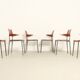 Set of six Kumo chairs by Toshiyuki Kita for Casas, Spain, 1989