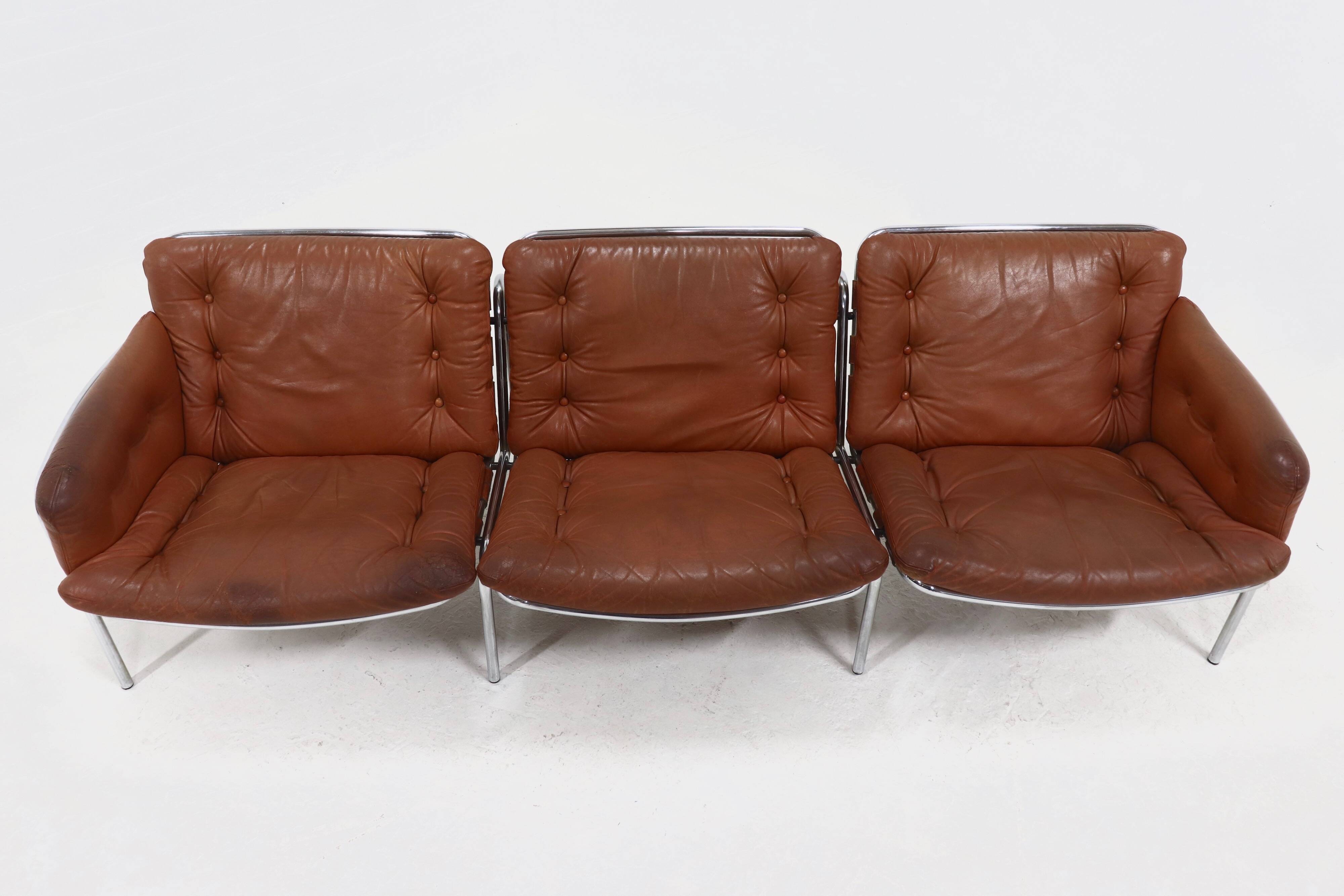 Osaka 3-seater sofa by Martin Visser for 't Spectrum, 1960s