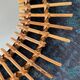Rattan sun mirror
