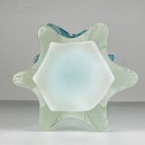 Vintage Murano Vase Grand Blue-Green, Italy, 1970s