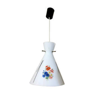 Vintage opaline lamp