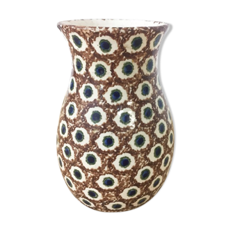 Small ceramic floral pot, 1960