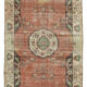 Tapis beige des années 1980 tissé à la main d'Anatolie 192 cm x 326 cm