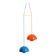 enamelled double shade Flower Pot pendant lamp by Verner Panton for Poulsen