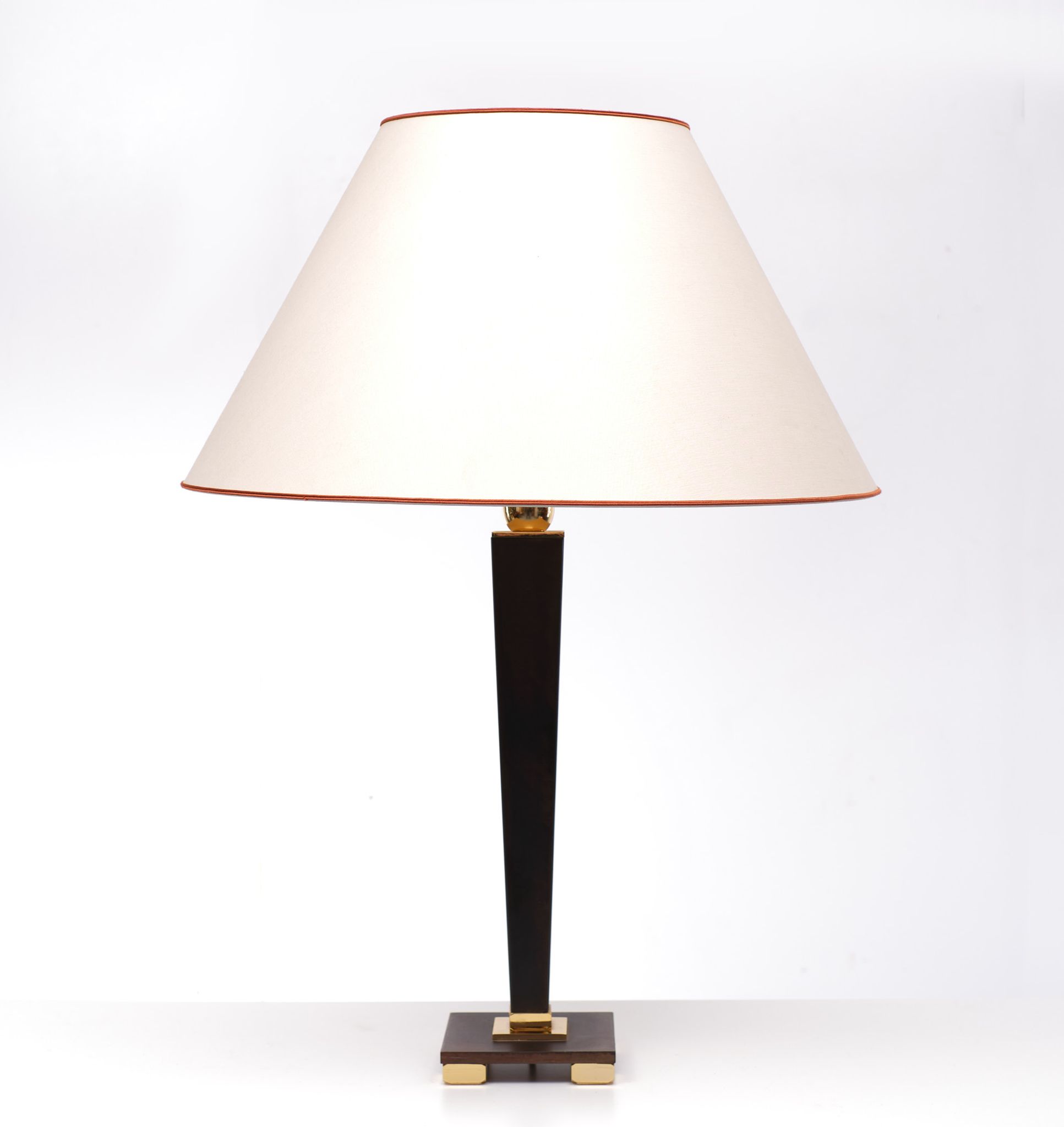 Lampe de table en bronze Bielefelder Werkstatte années 1980 Italie